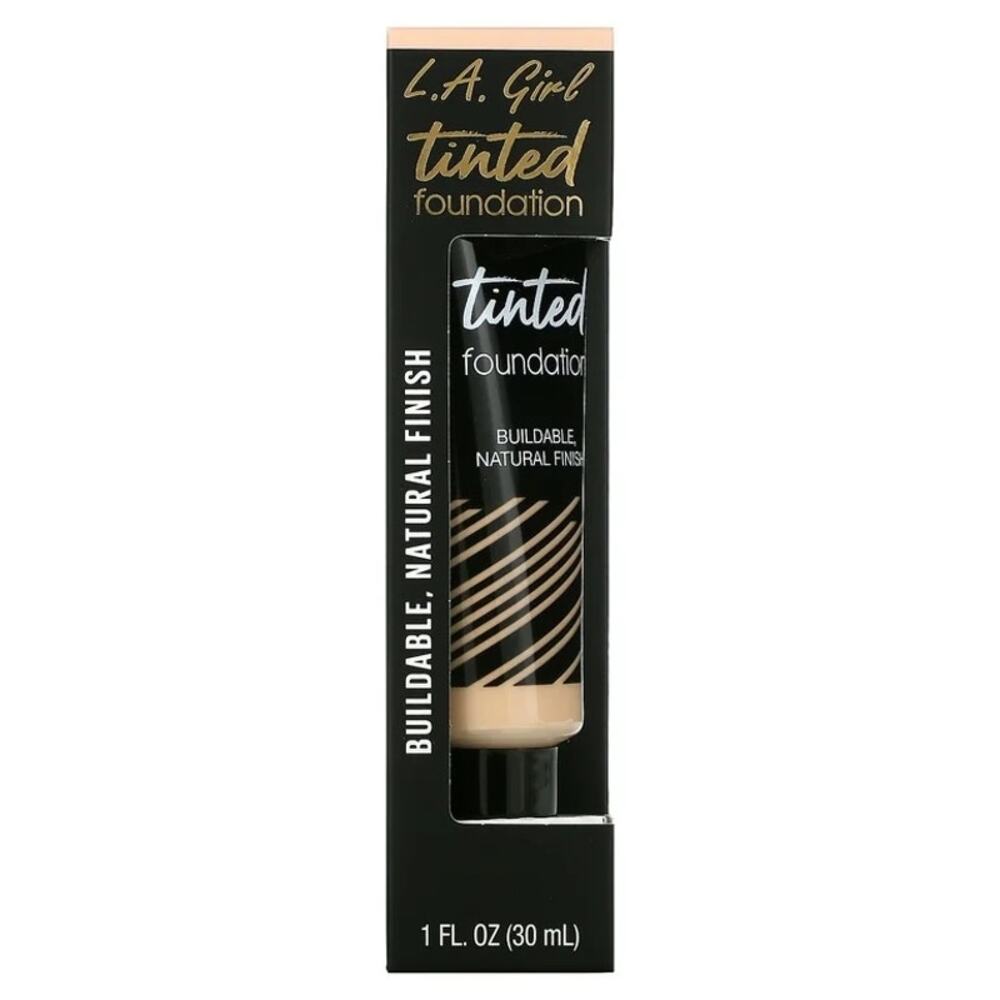 Tinted Foundation, Nude, 1 fl oz (30 ml), L.A. Girl